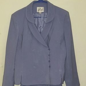 Le Suit Skirt Suit, Powder Blue 14